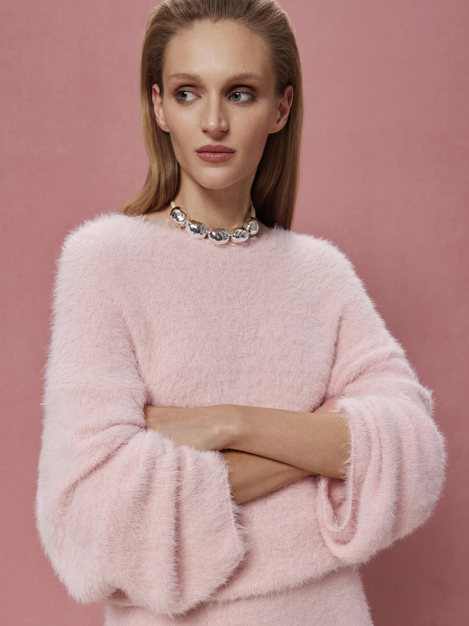 Pull oversize moelleux