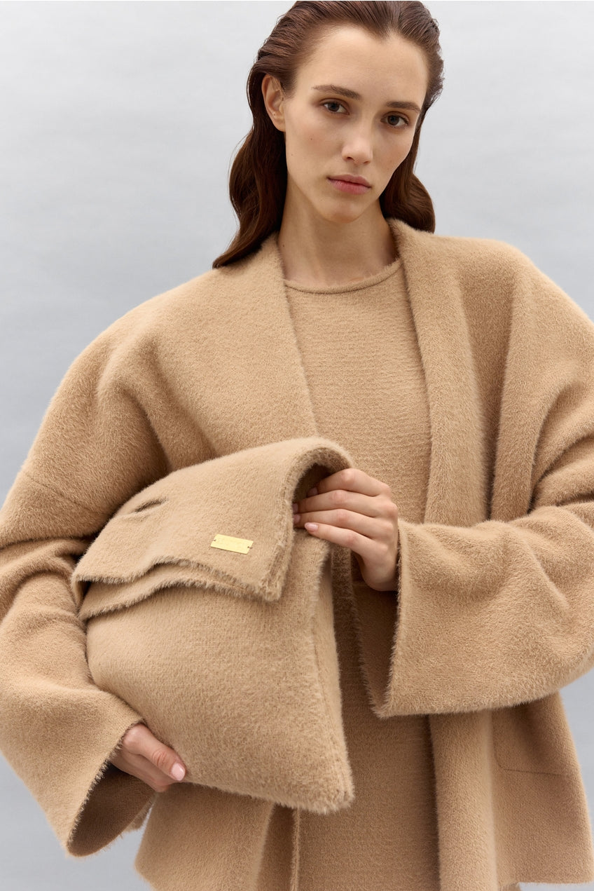 Fluffy Oversized Clutch