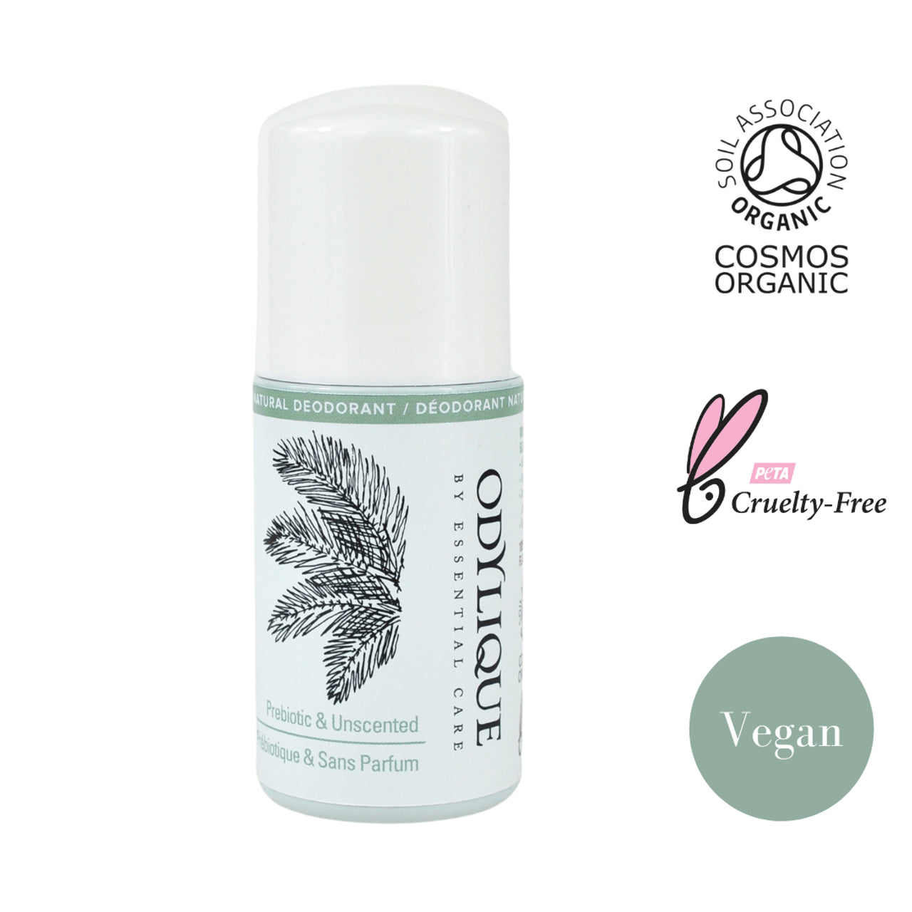 Naturlig & Prebiotisk Deodorant 50ml, Odylique