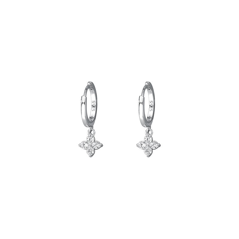 Earrings - 925 Sterling Silver with gold plating
