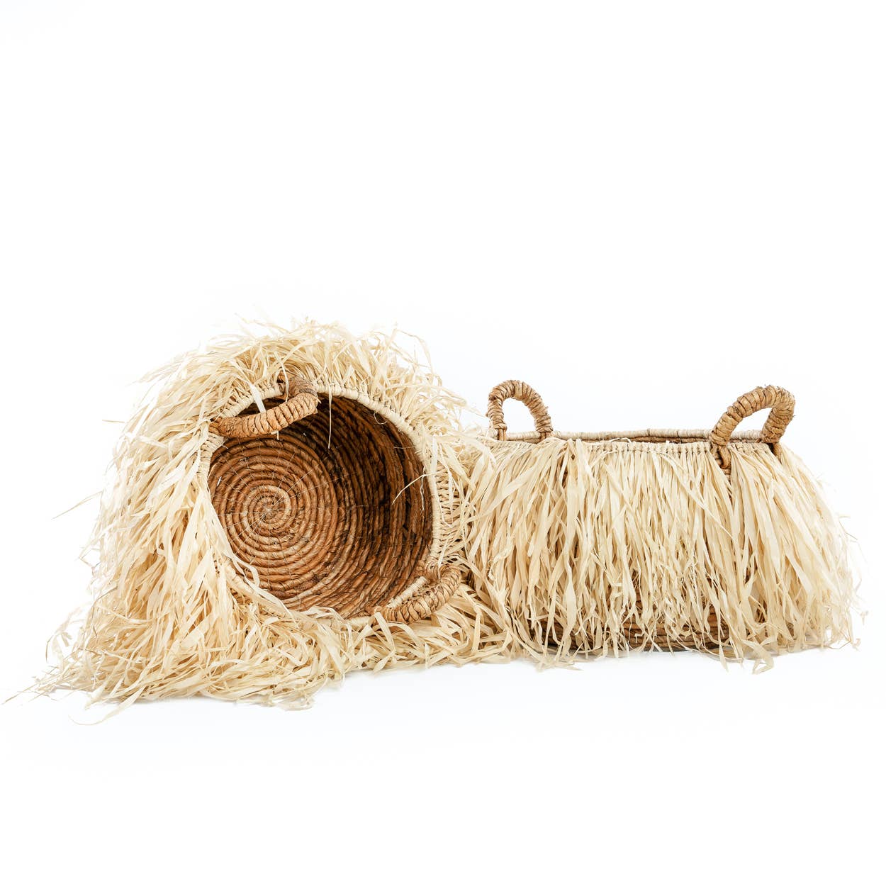 Le Panier en Raphia Banane