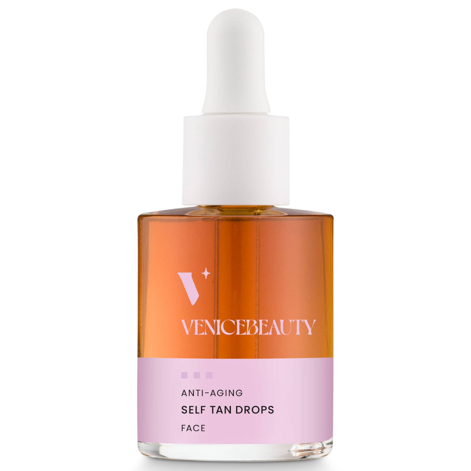 Anti-age | Brun-utan-sol-droppar för ansiktet – 30 ml