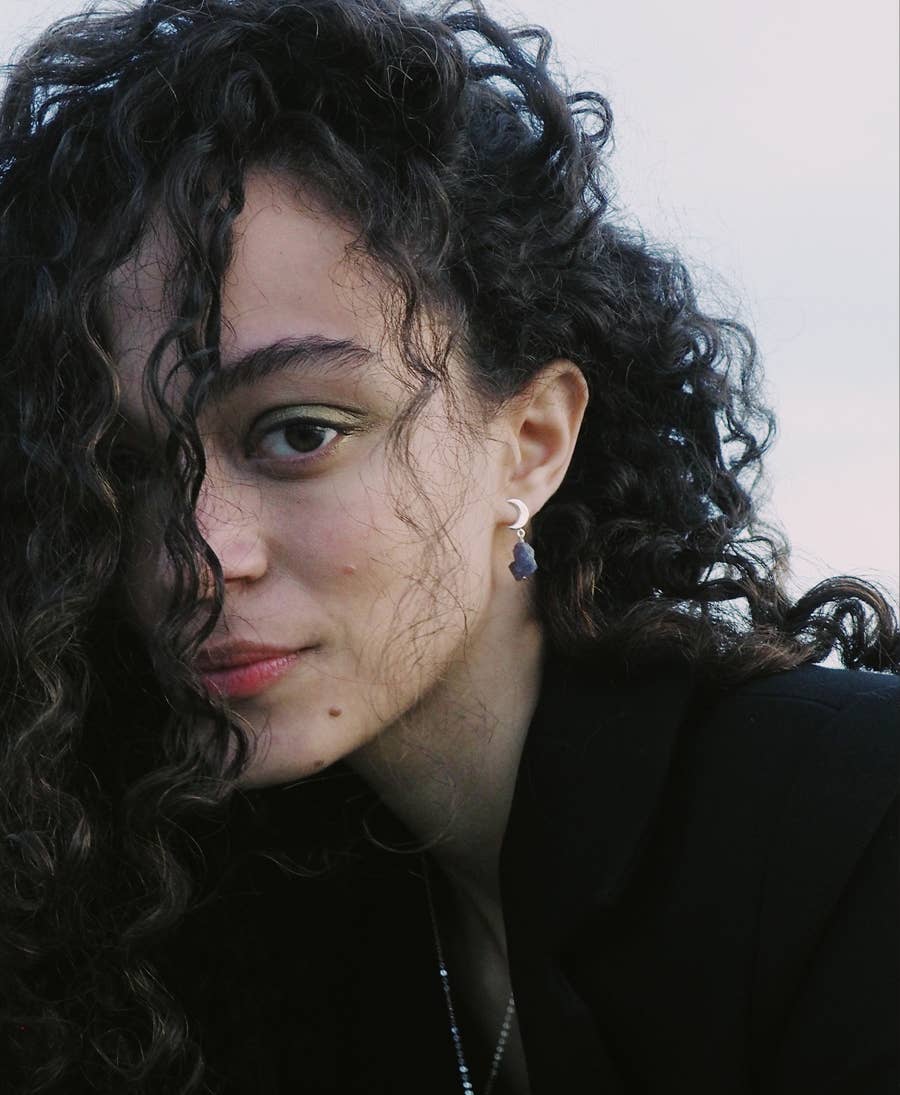 Naissance Moon & Tanzanite Earrings