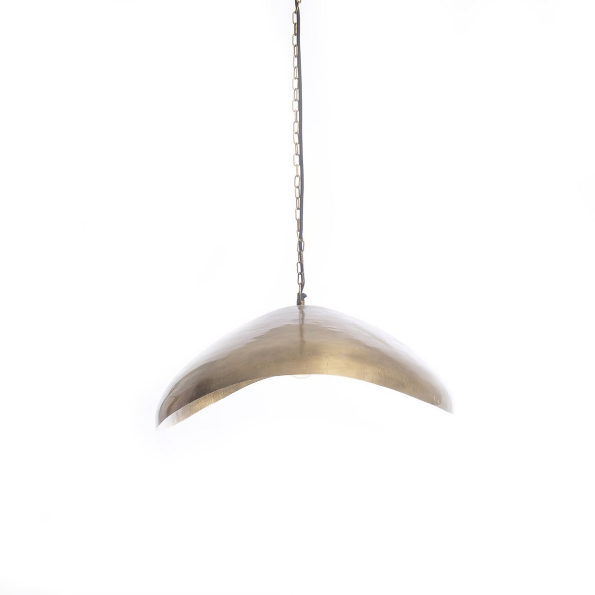 Fortune Cookie – Pendelleuchte aus Messing (Groß)
