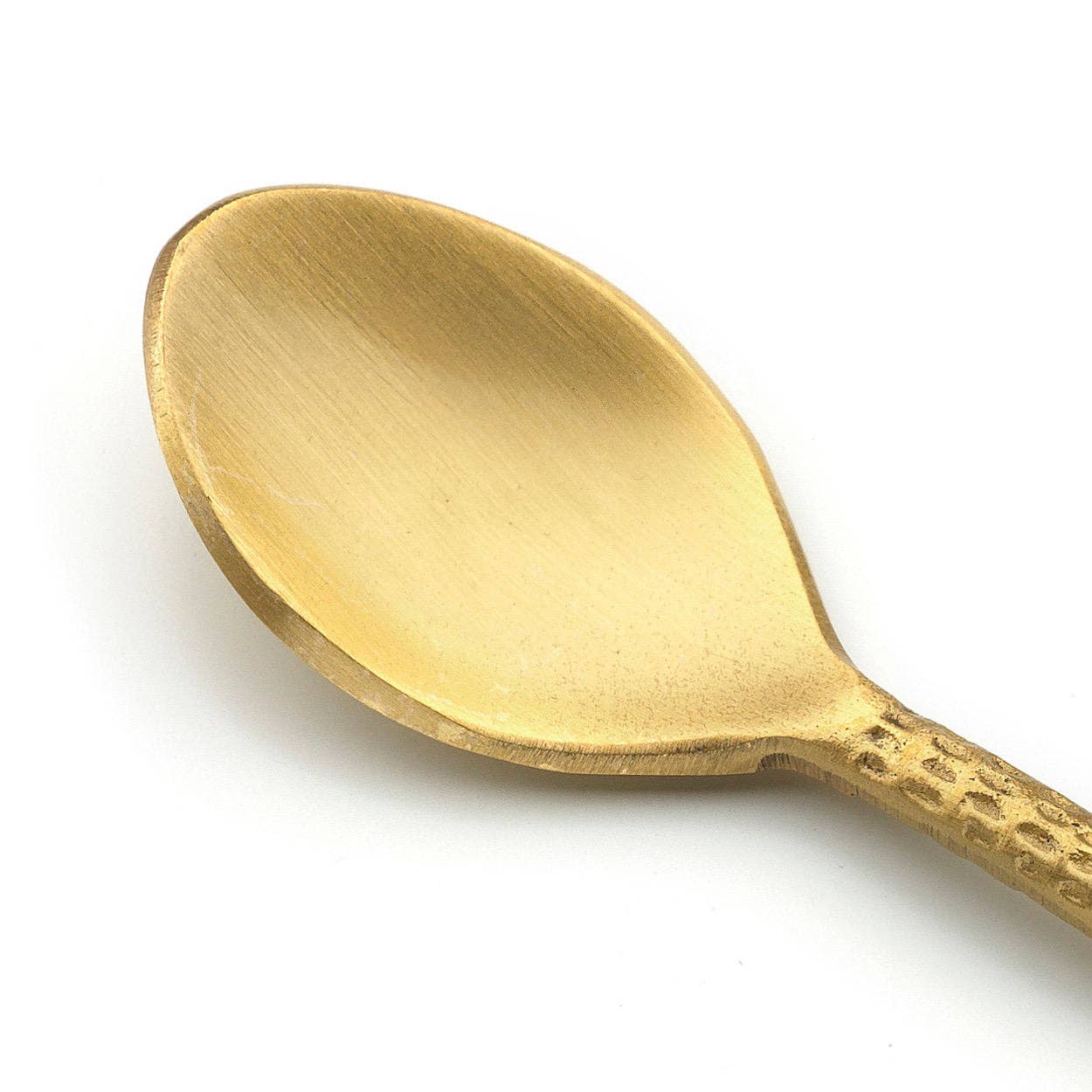 Octopus Spoon – kleiner, handgefertigter Servierlöffel aus Messing