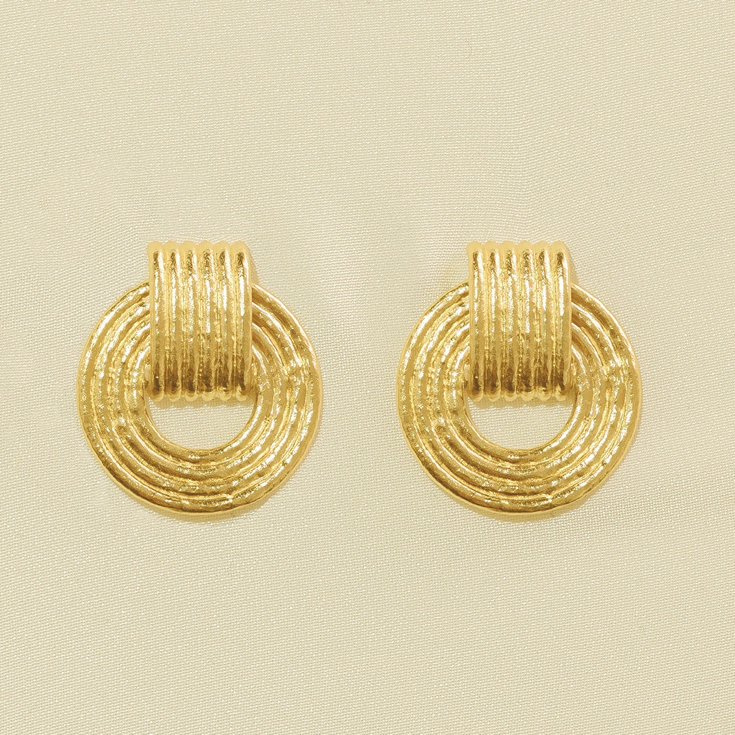 Giulia Earrings | 18k Gold | Agape Studio Jewelry