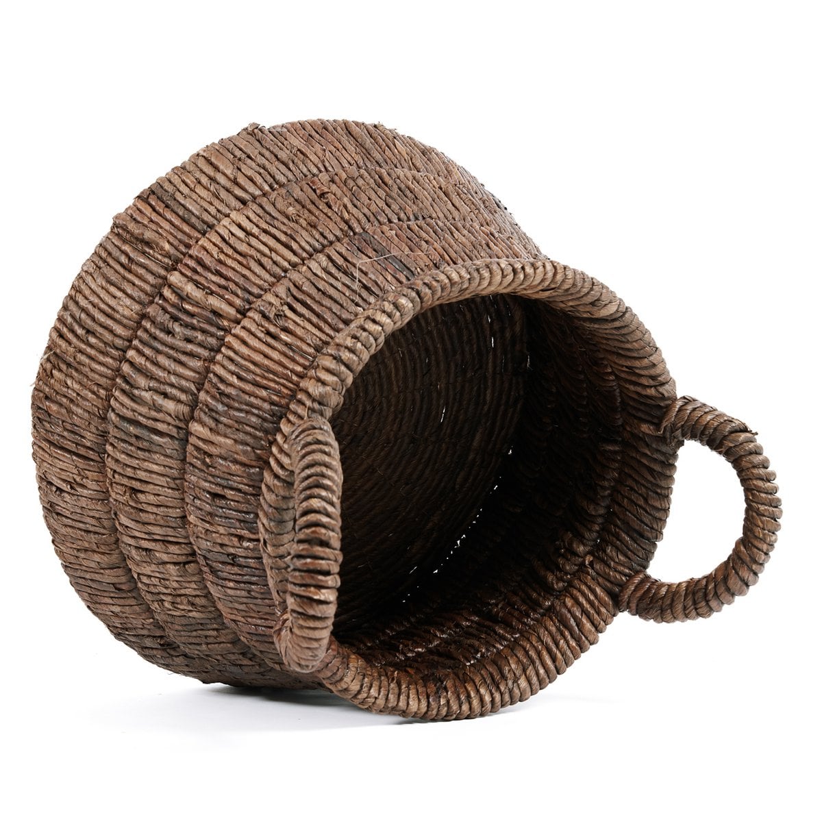Chisomo | Panier de rangement tressé à la main en feuille de bananier