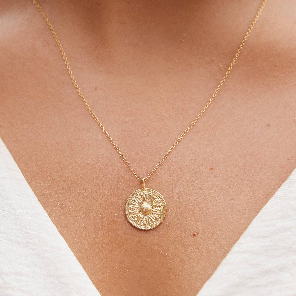 Zeni Collier | Symbole du Pouvoir du Soleil
