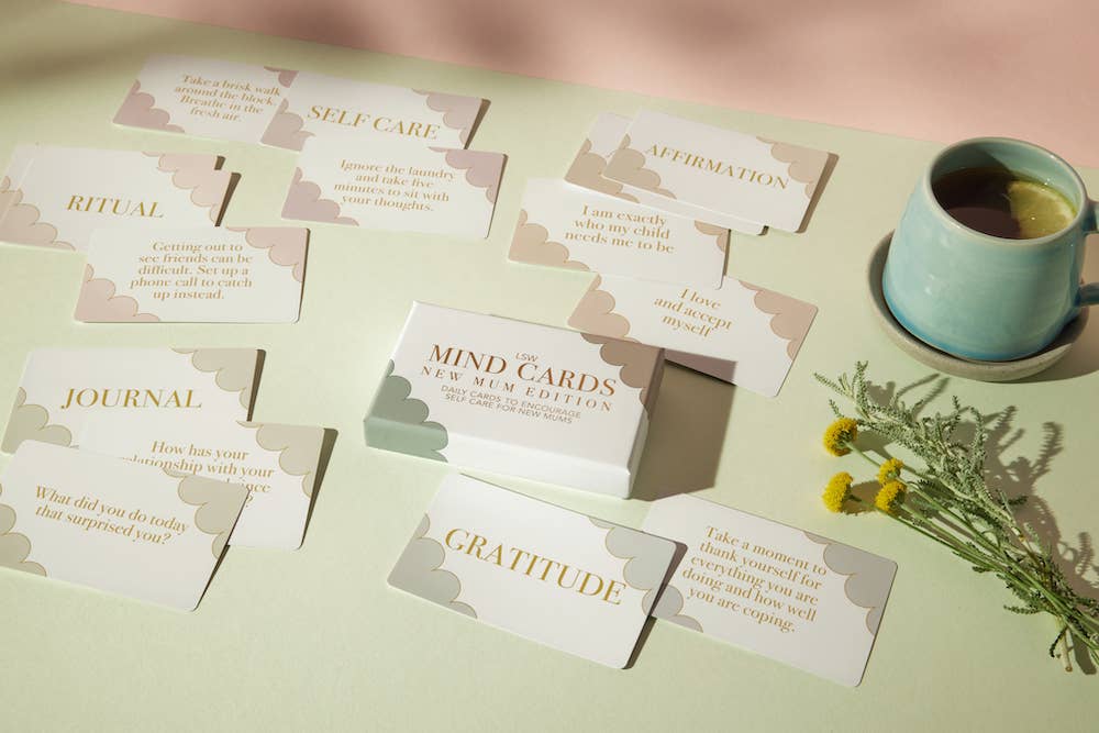 Mind Cards: New Mum Edition - Outil de bien-être pour jeunes mamans, LSW London