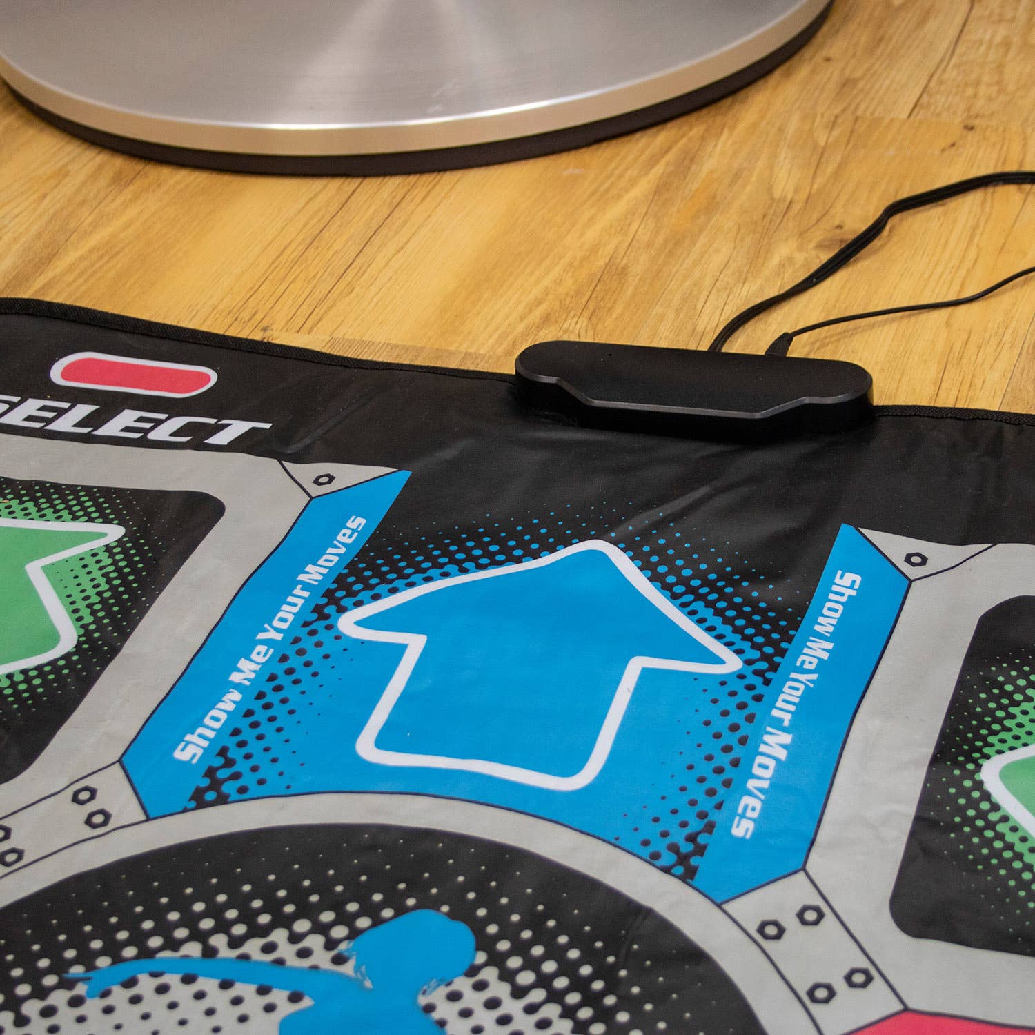 Dansmatta i retrostil – för TV (AV-anslutning)