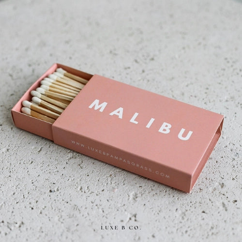 Zündhölzer Streichholzschachtel Malibu