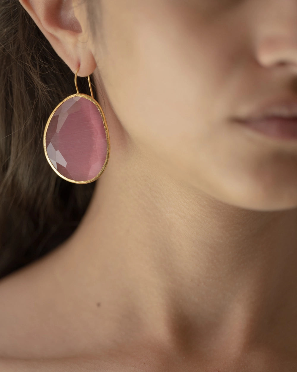 Petra Earrings Rose, Emmy Boo