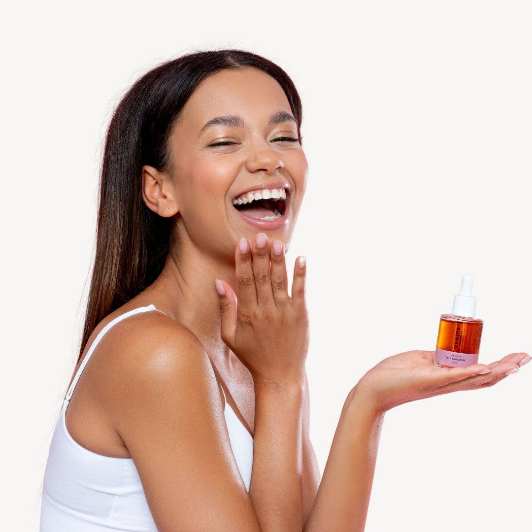 Anti-age | Brun-utan-sol-droppar för ansiktet – 30 ml