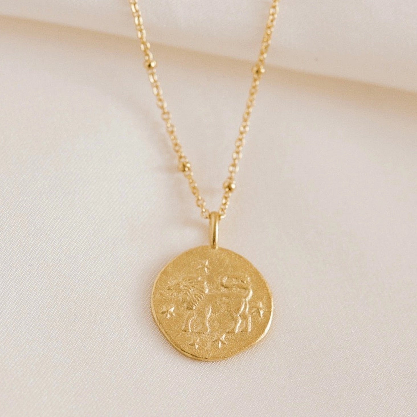 Zodiac Necklace | 24k Gold | Agape Studio Jewelry