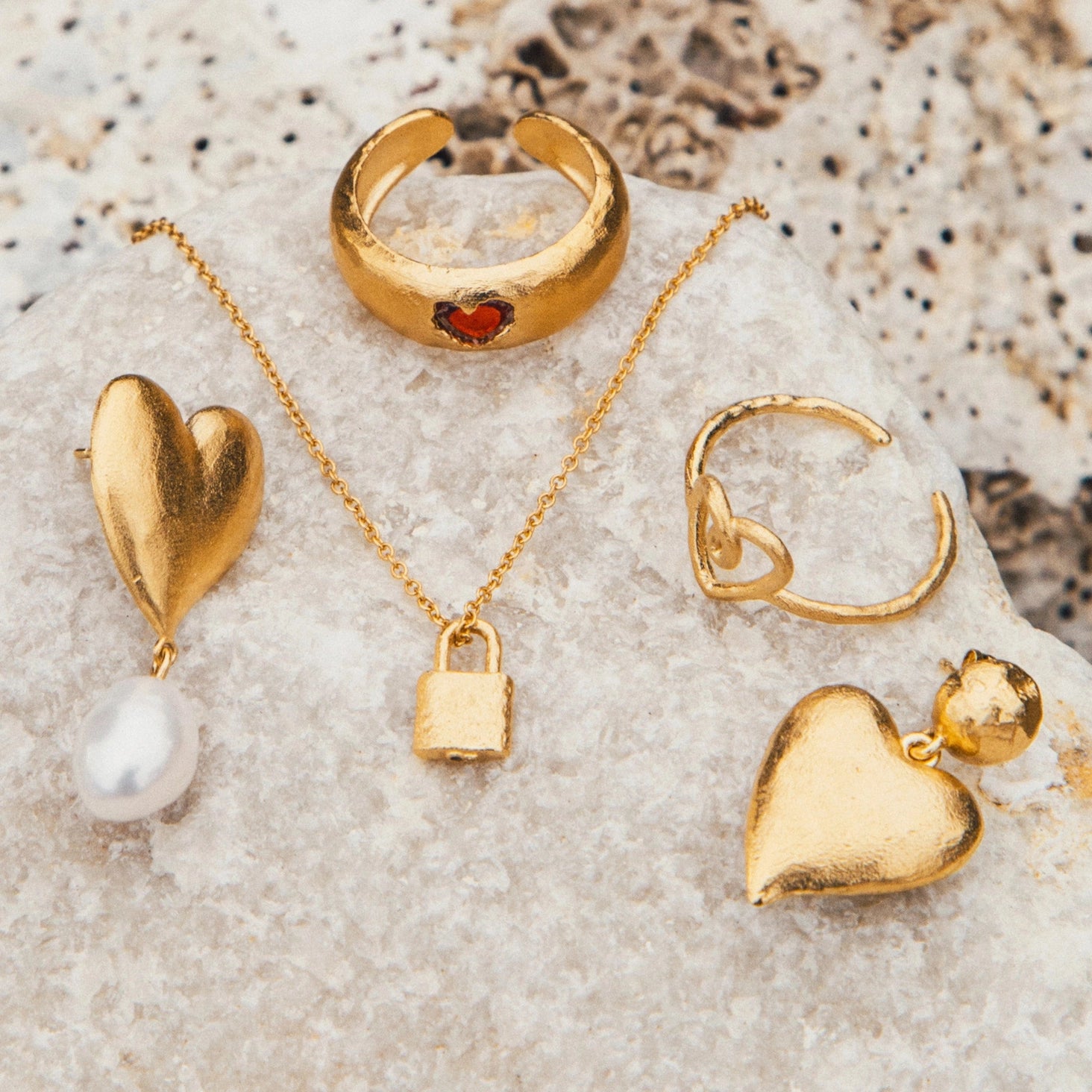 Lourdes Necklace | 18k Gold | Agape Studio Jewelry