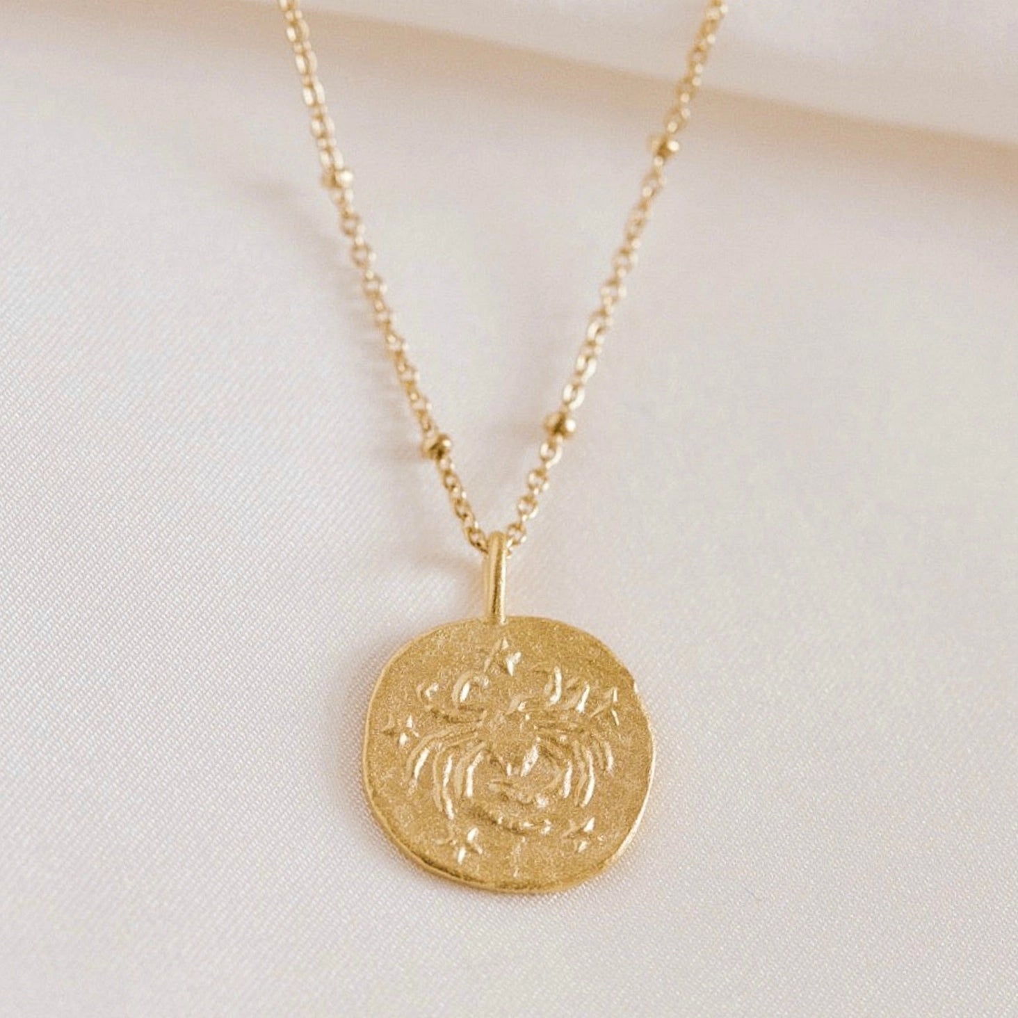 Zodiac Necklace | 24k Gold | Agape Studio Jewelry