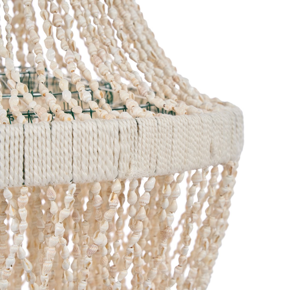 Ocean Tower Muschellampe (80 cm) – Luxuriöser Kronleuchter | Bazar Bizar