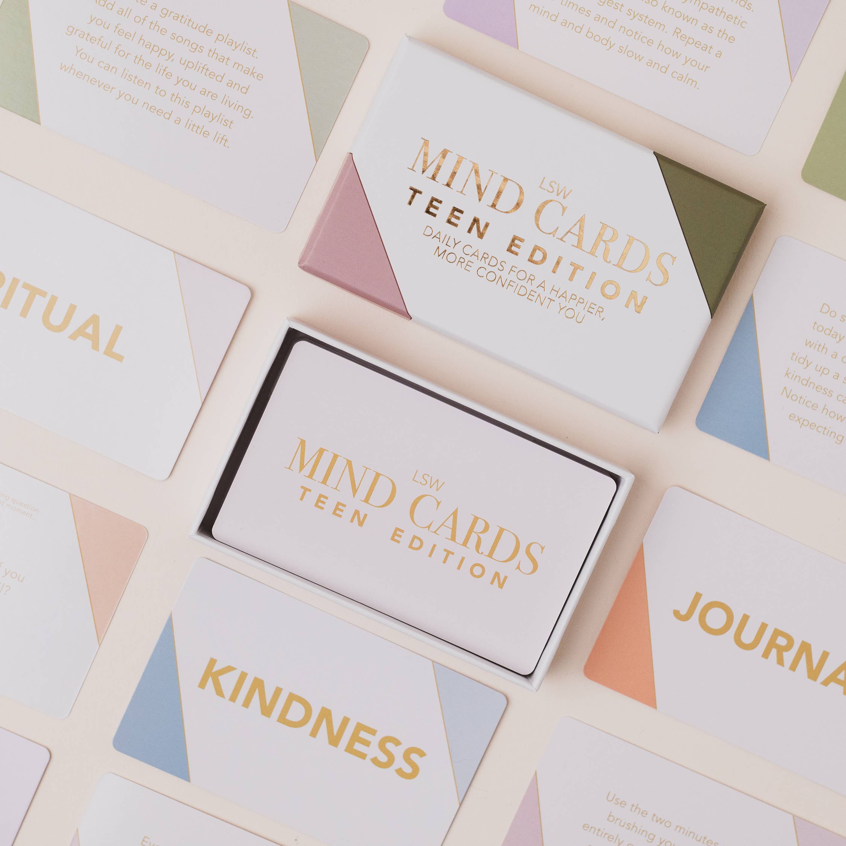 Mind Cards: Affirmations for Teens – 50 affirmationskort för tonåringar
