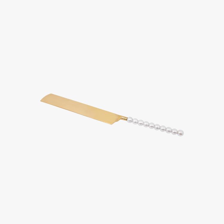Pearl Cake Knife by LEPELCLUB – Eleganter Tortenheber mit Perlmuttdetails