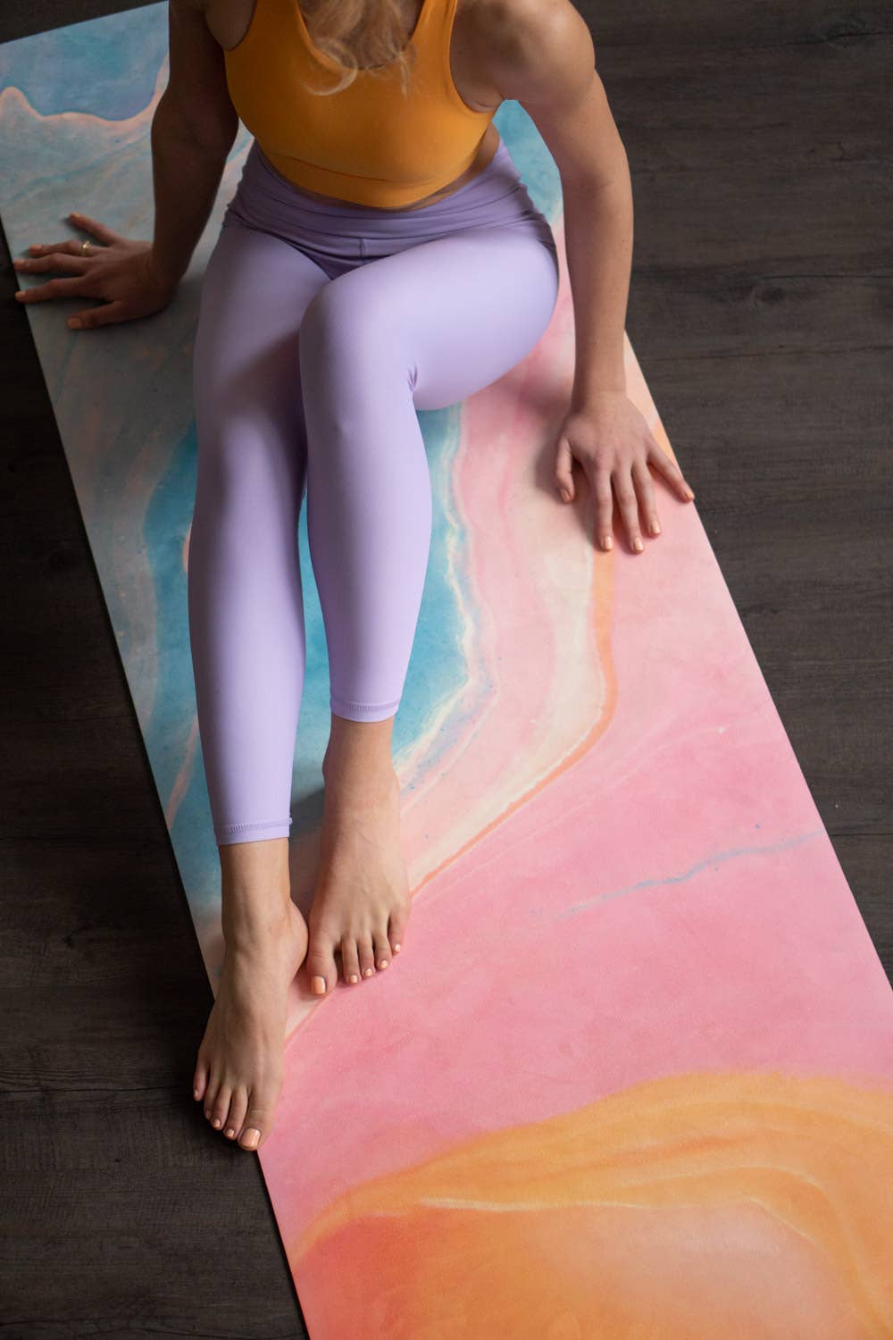 Nachhaltige Naturkautschuk-Yogamatte - MALA Yoga