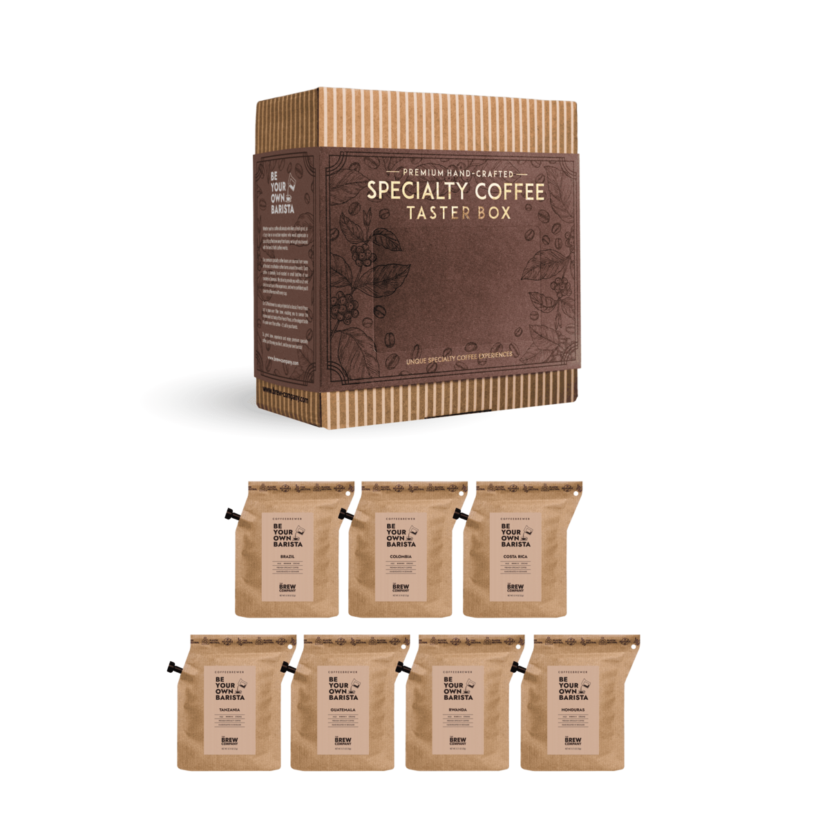Kaffe presentbox – Coffeebrewer Taster Box | The Brew Company