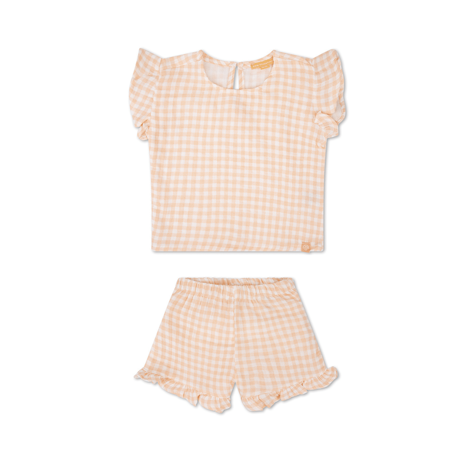 Two-piece set in soft muslin, Swim Essentials