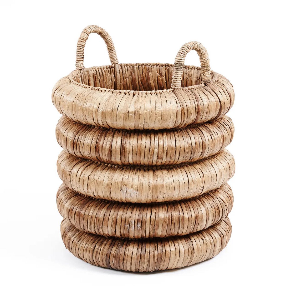 Chunky Basket – Großer Korb aus Wasserhyazinthe