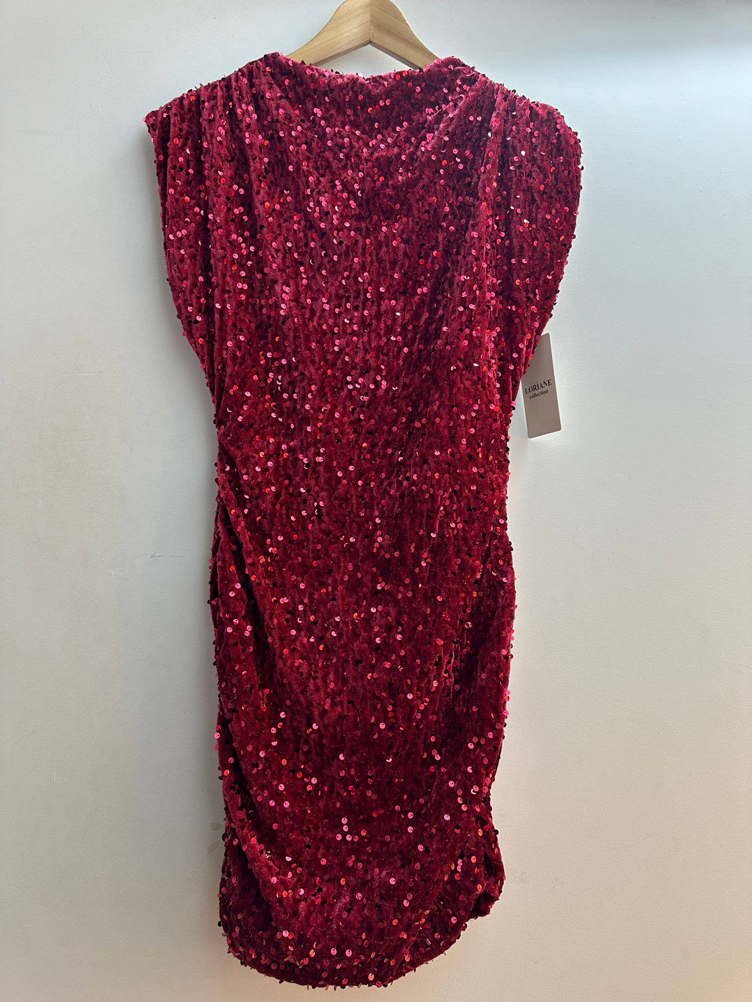 Paillettenkleid aus Samt