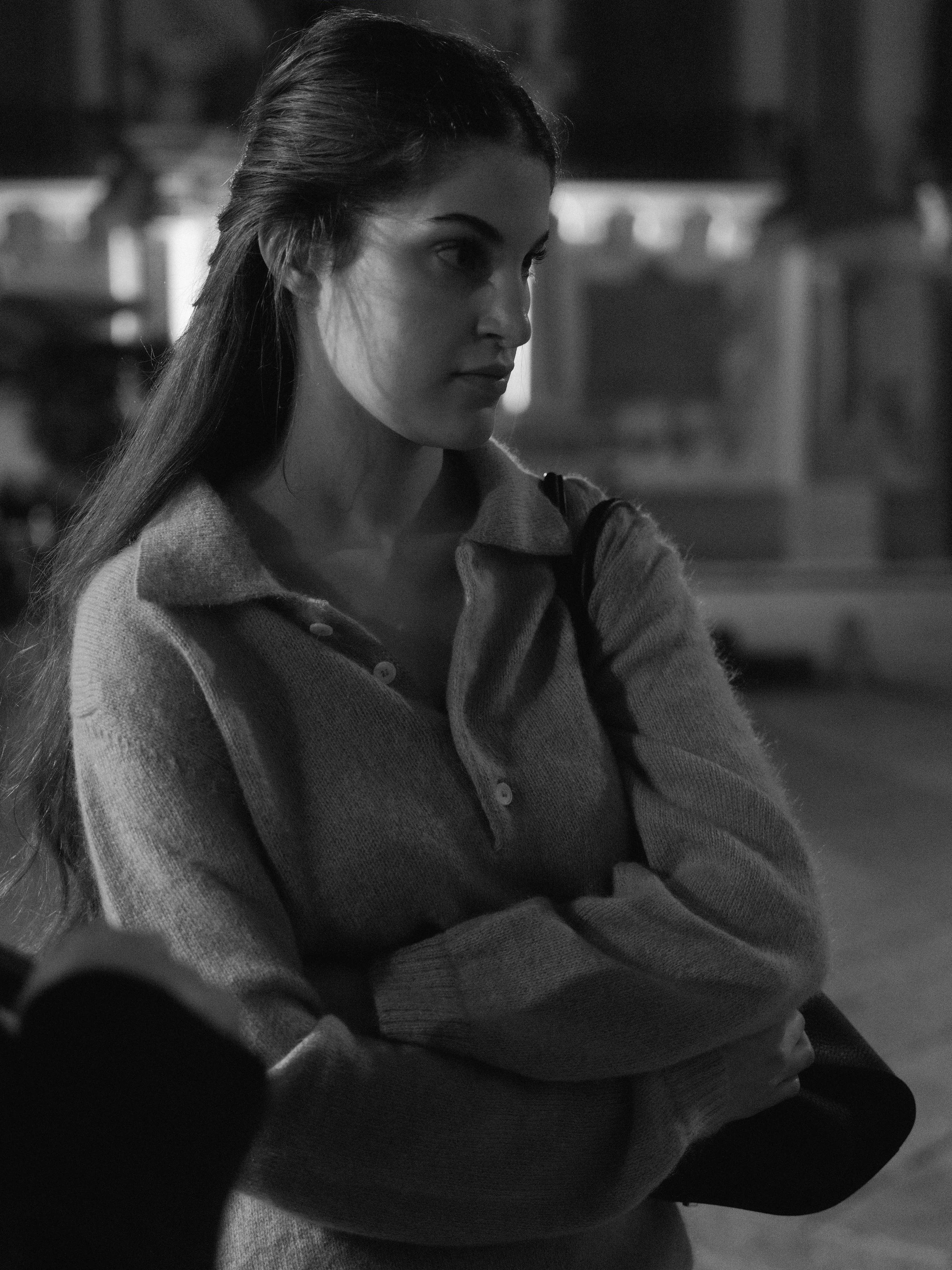 Mohair Polo Sweater | Made in Italy