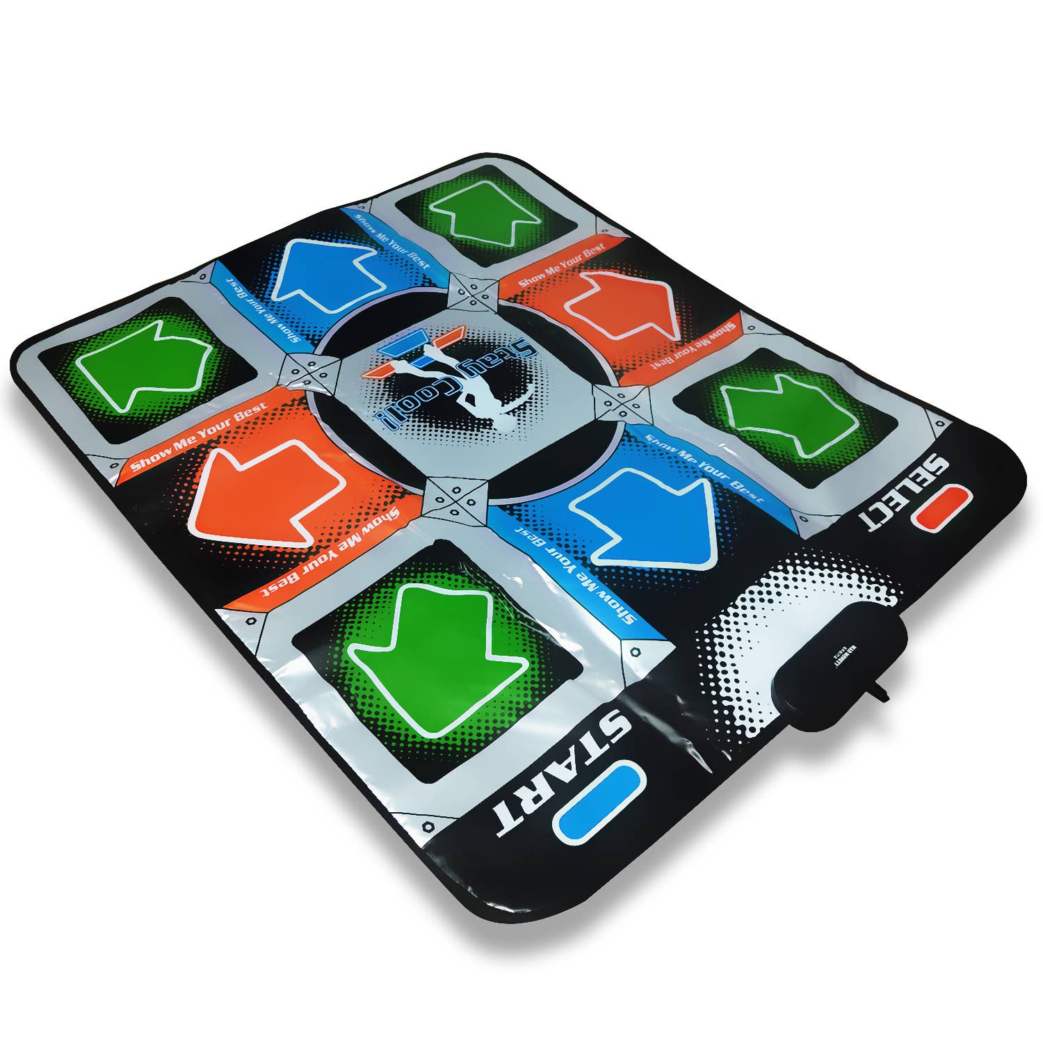 Dansmatta i retrostil – för TV (AV-anslutning)