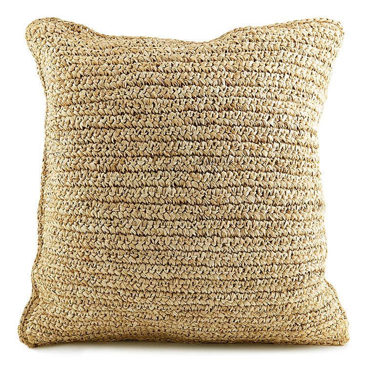 Raffia Flores Kissenbezug Quadratisch 40x40 cm
