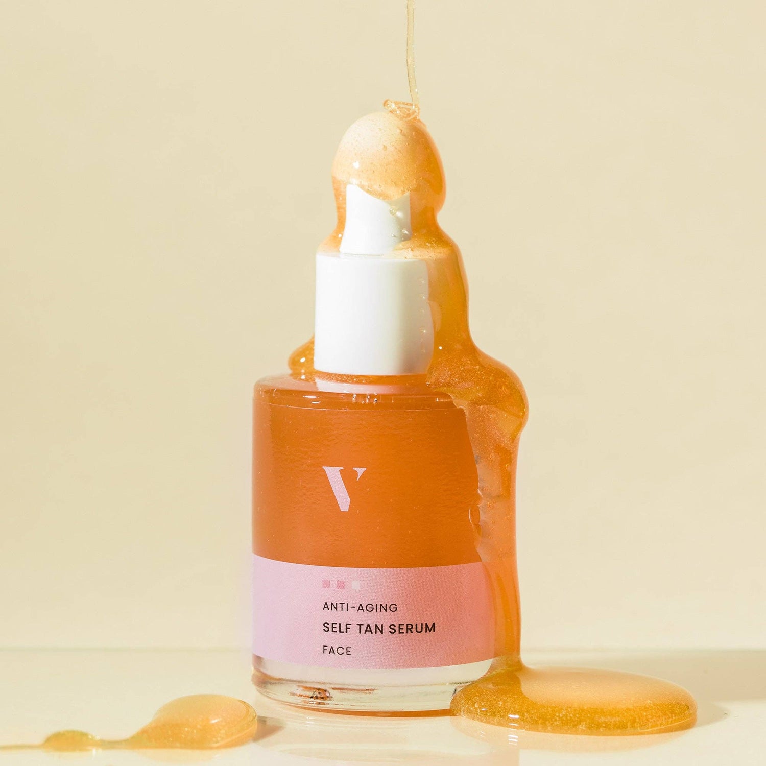 Anti-Aging | Brun utan sol-serum för ansiktet