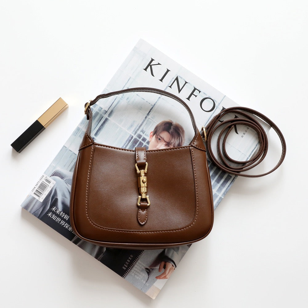 Satteltasche aus echtem Leder im Vintage-Stil