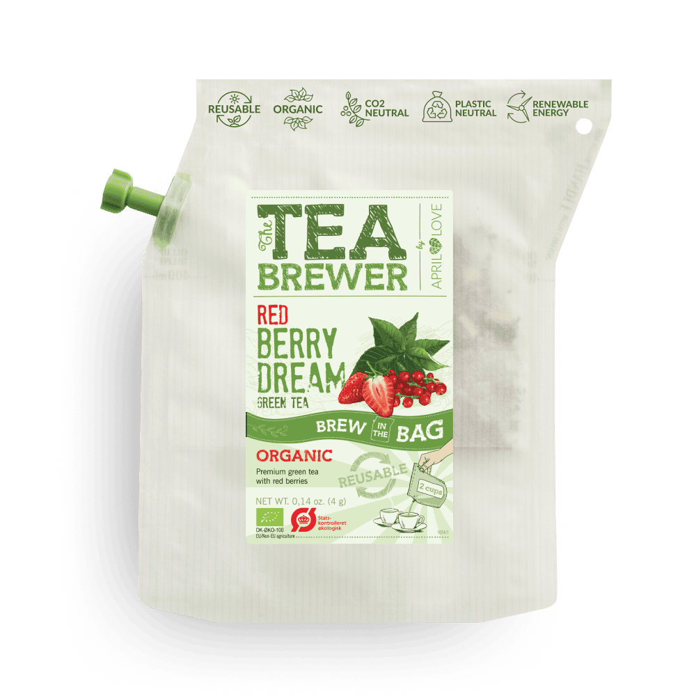 Ekologiskt grönt te med bär – Red Berry Dream | TeaBrewer