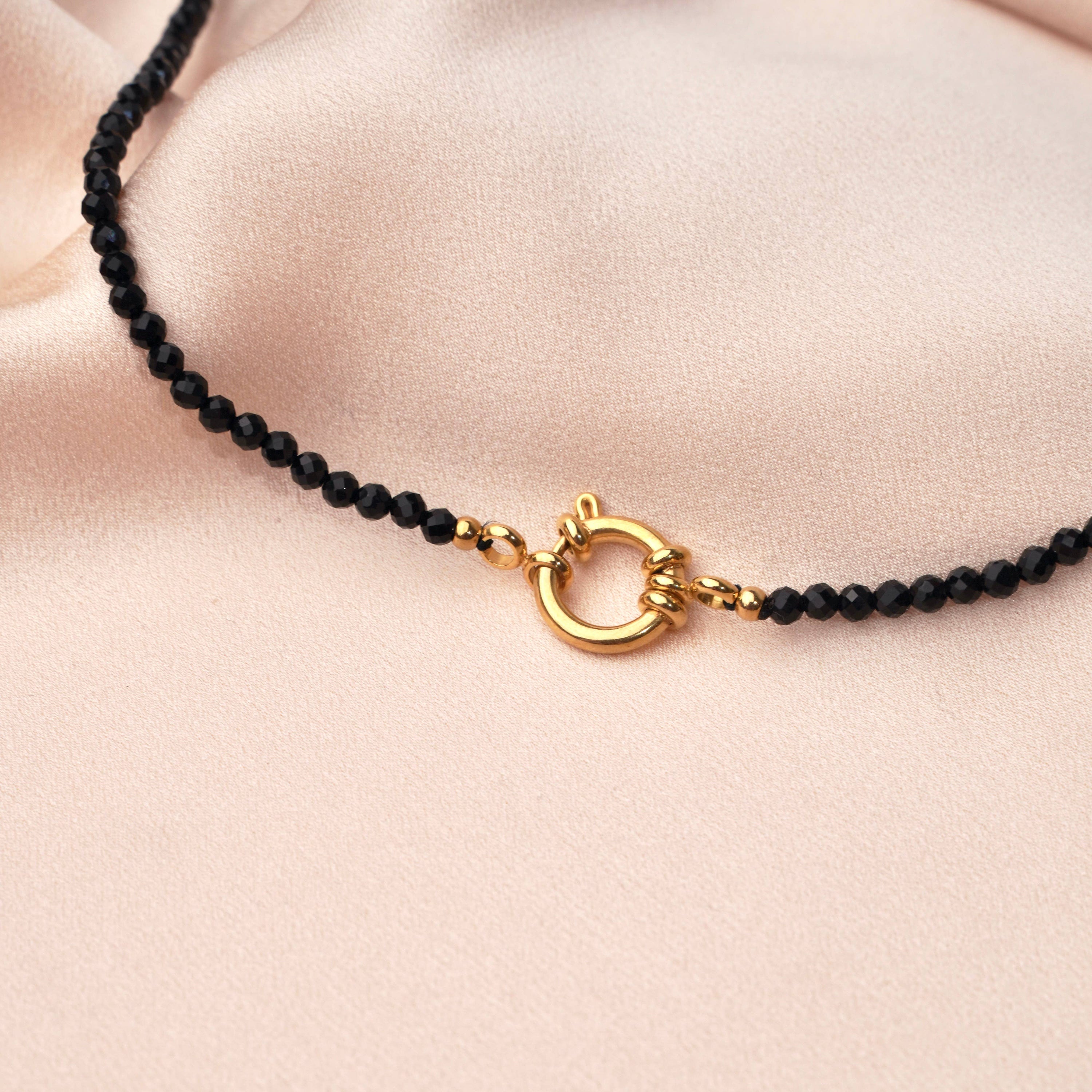 Halskette | Schwarzer Onyx