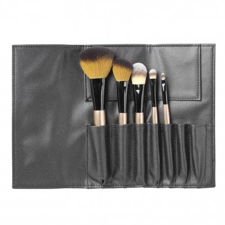 Exklusives Make-up-Pinselset mit Tasche