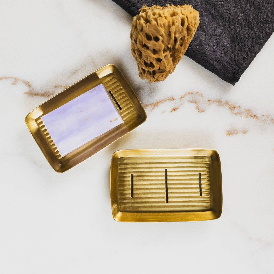 Seifenschale aus Messing | Brut Homeware