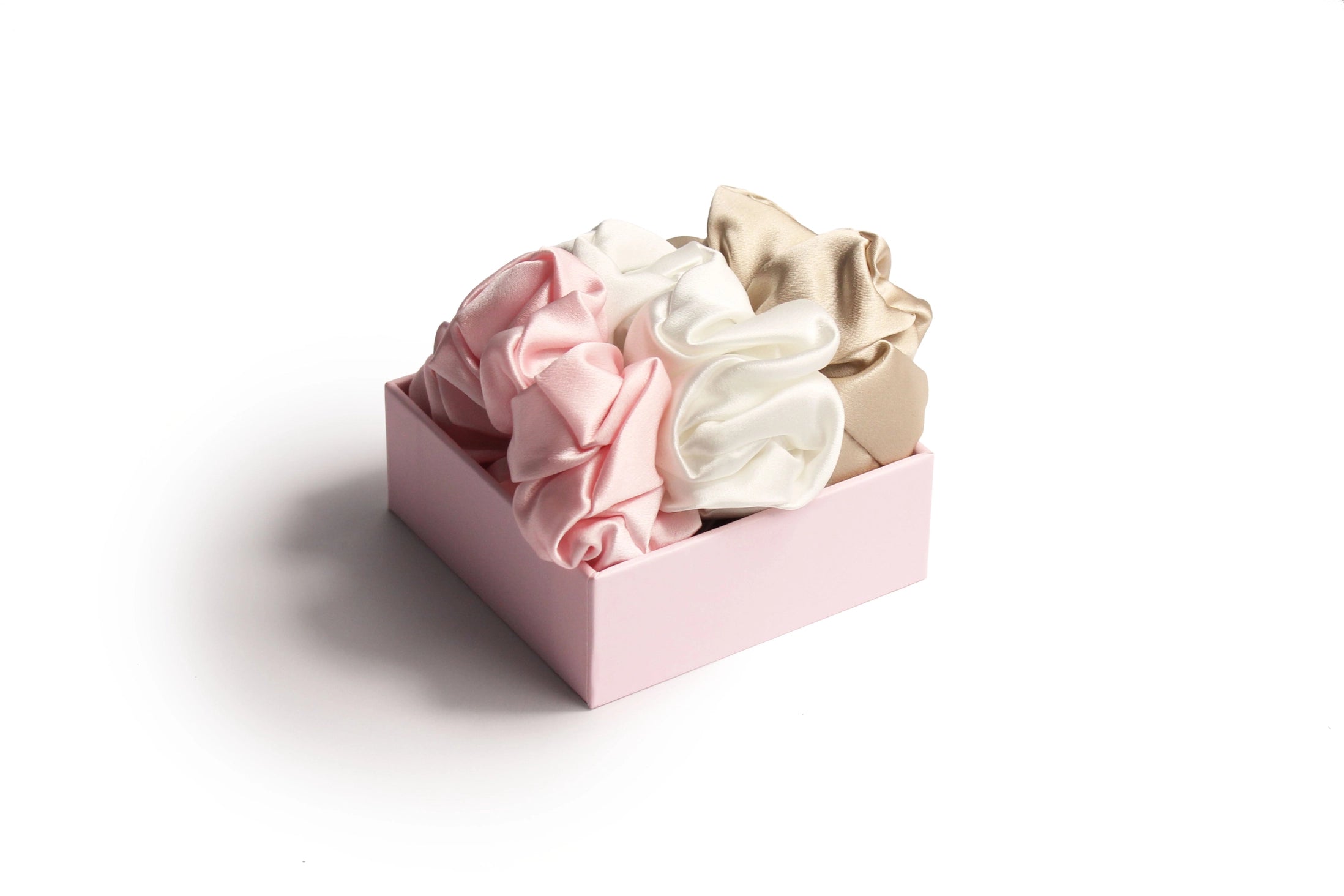 Single Lady Trio - 3 x Mulberry Silk Scrunchie, Venus & Gaia