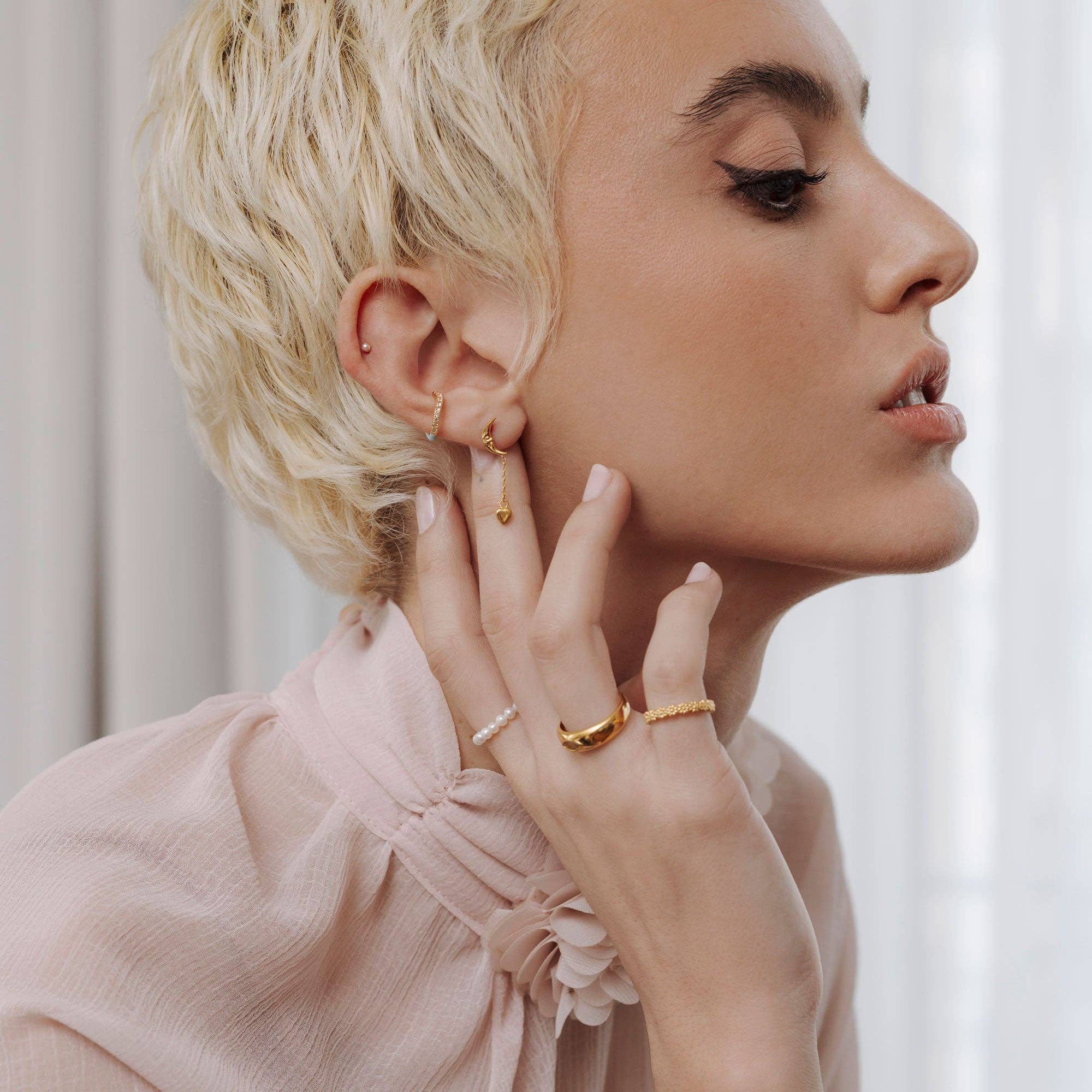 Moon Lovers örhängen