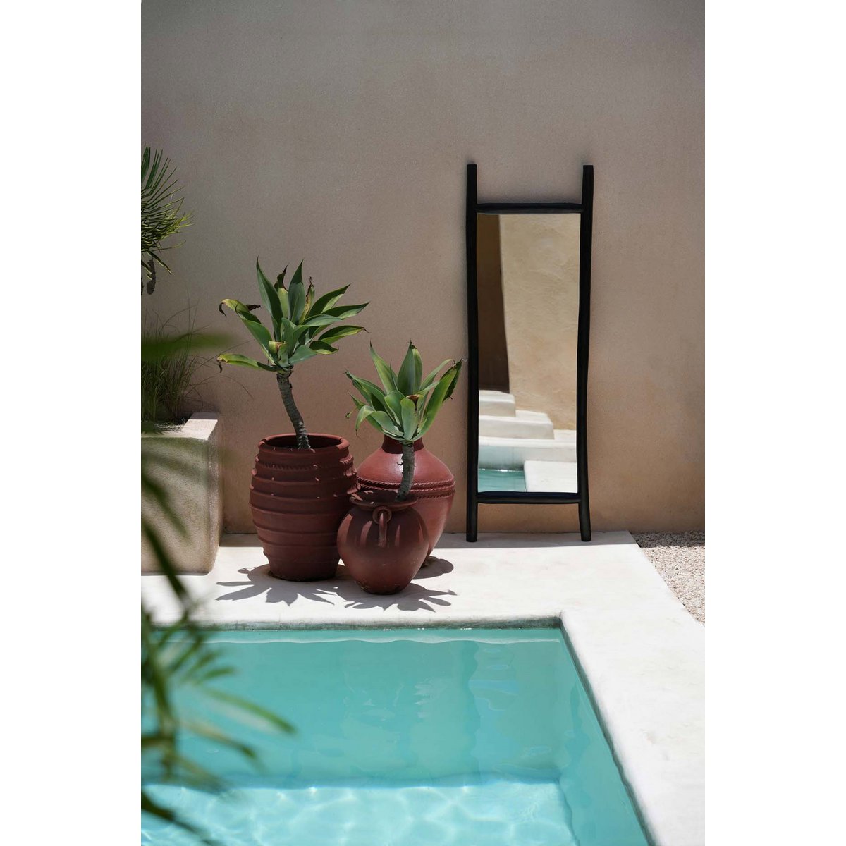 The Island Dressing Room Mirror - Black