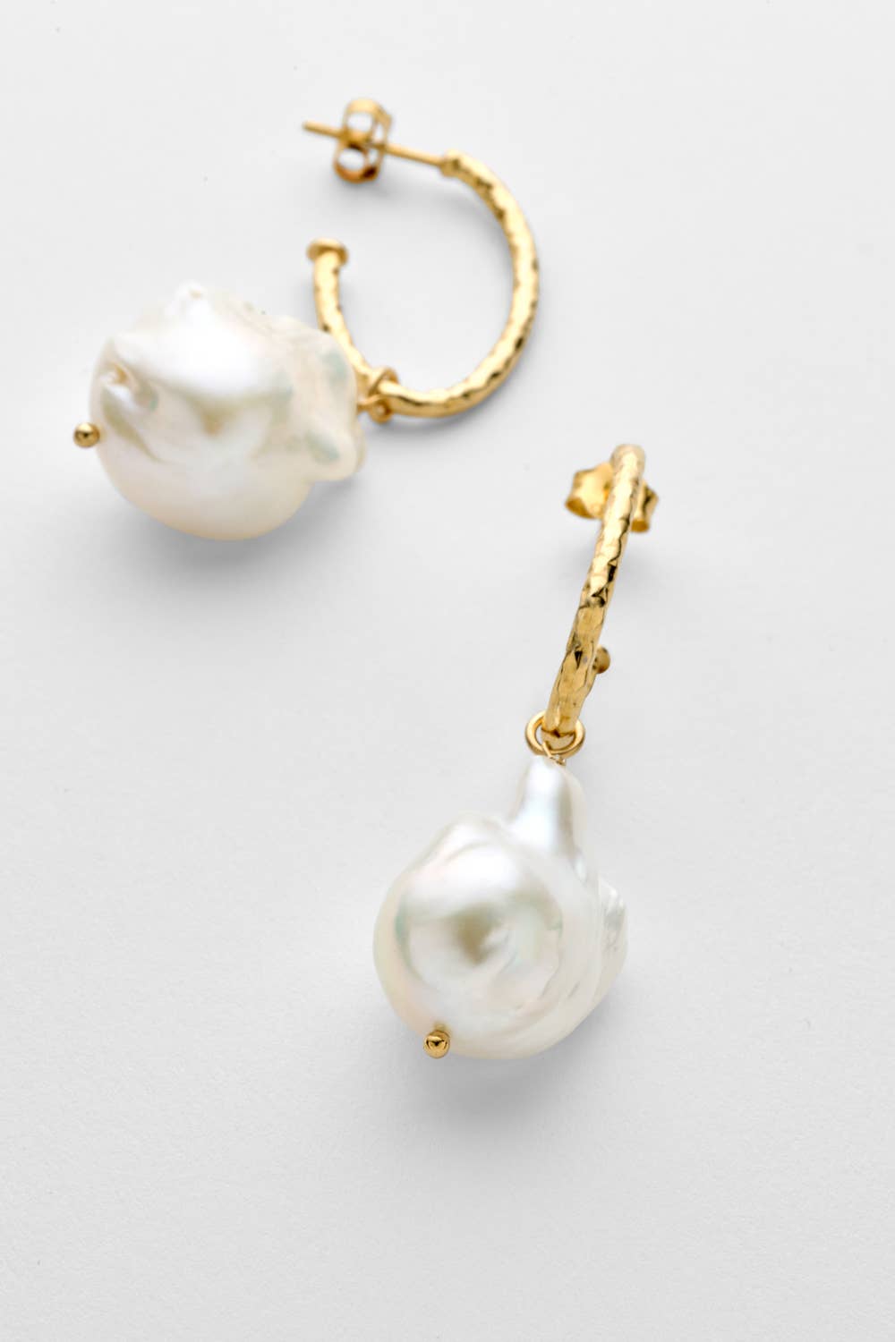 Chloé Perlenohrringe | Barockperlen | Vergoldetes 925er Silber