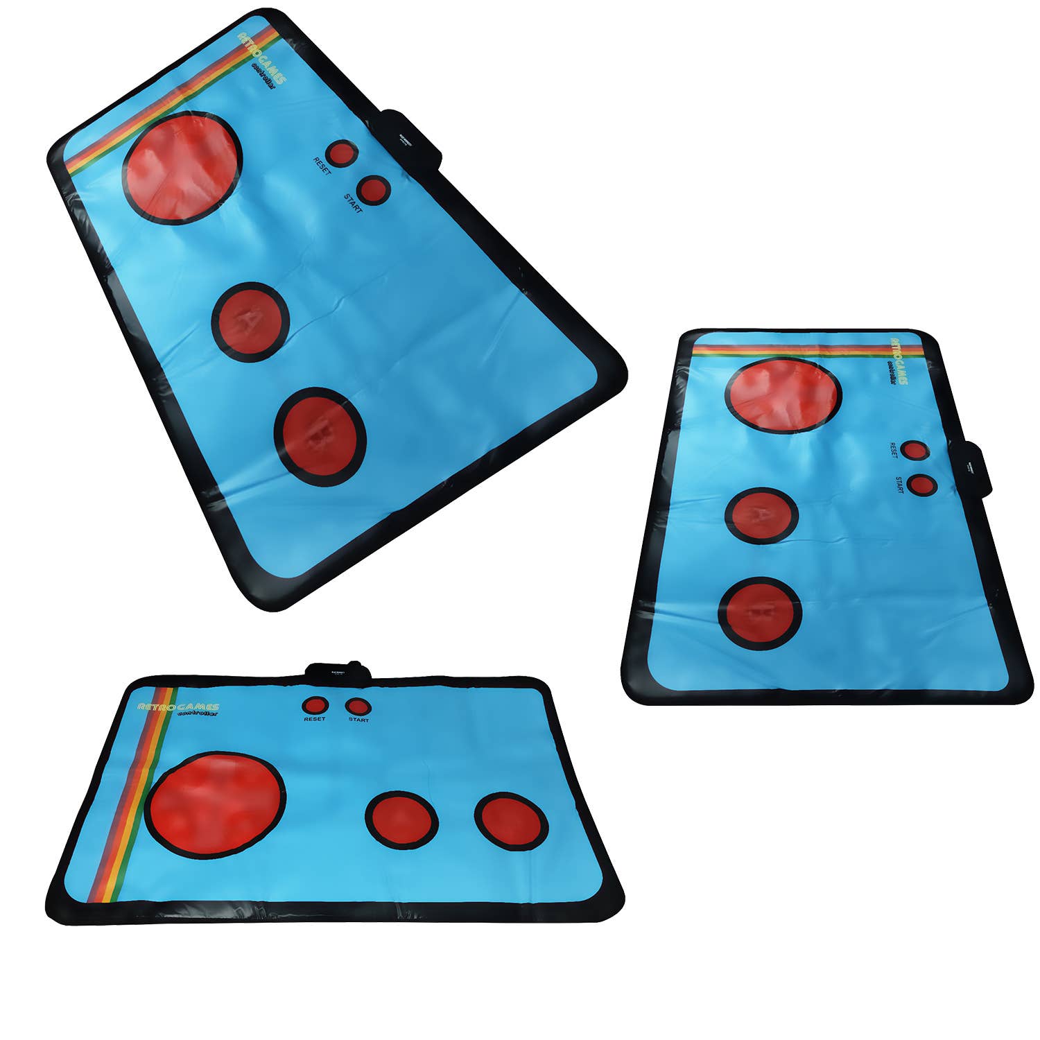 Retro Spelmatta med 200 inbyggda 8-bitars spel – för TV (AV-anslutning)