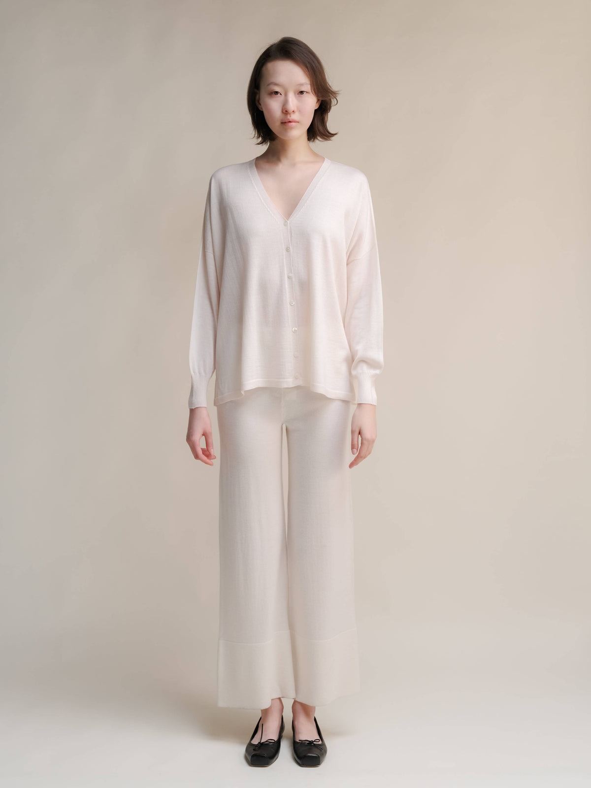 Extra Fine Merino Wool Cardigan