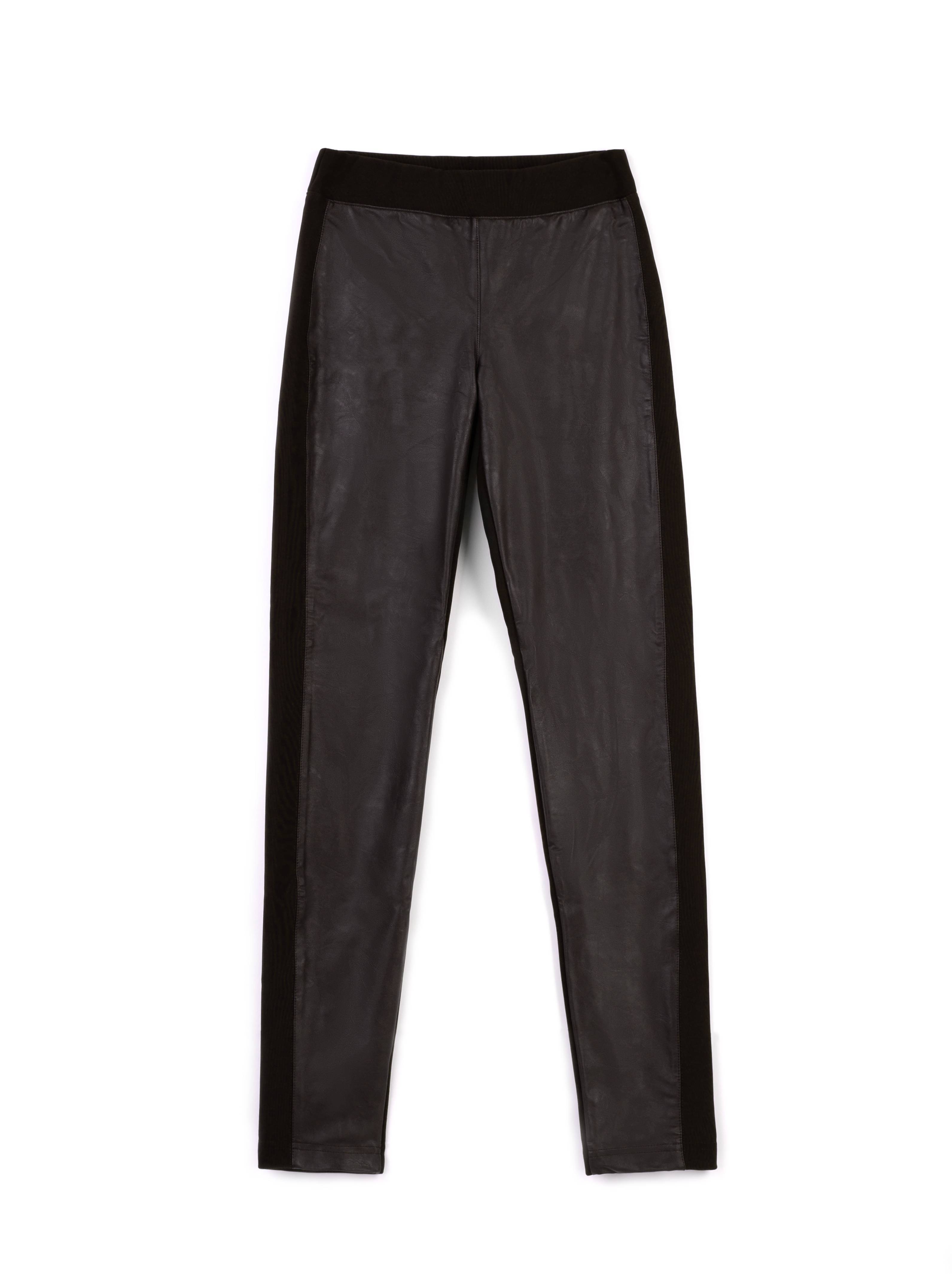 Leggings med läderinsats | STORY | Conte Elegant