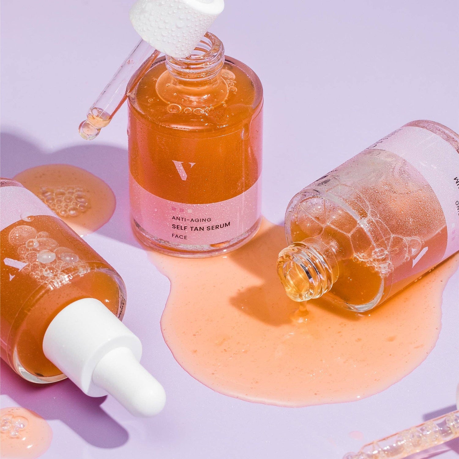 Anti-Aging | Brun utan sol-serum för ansiktet