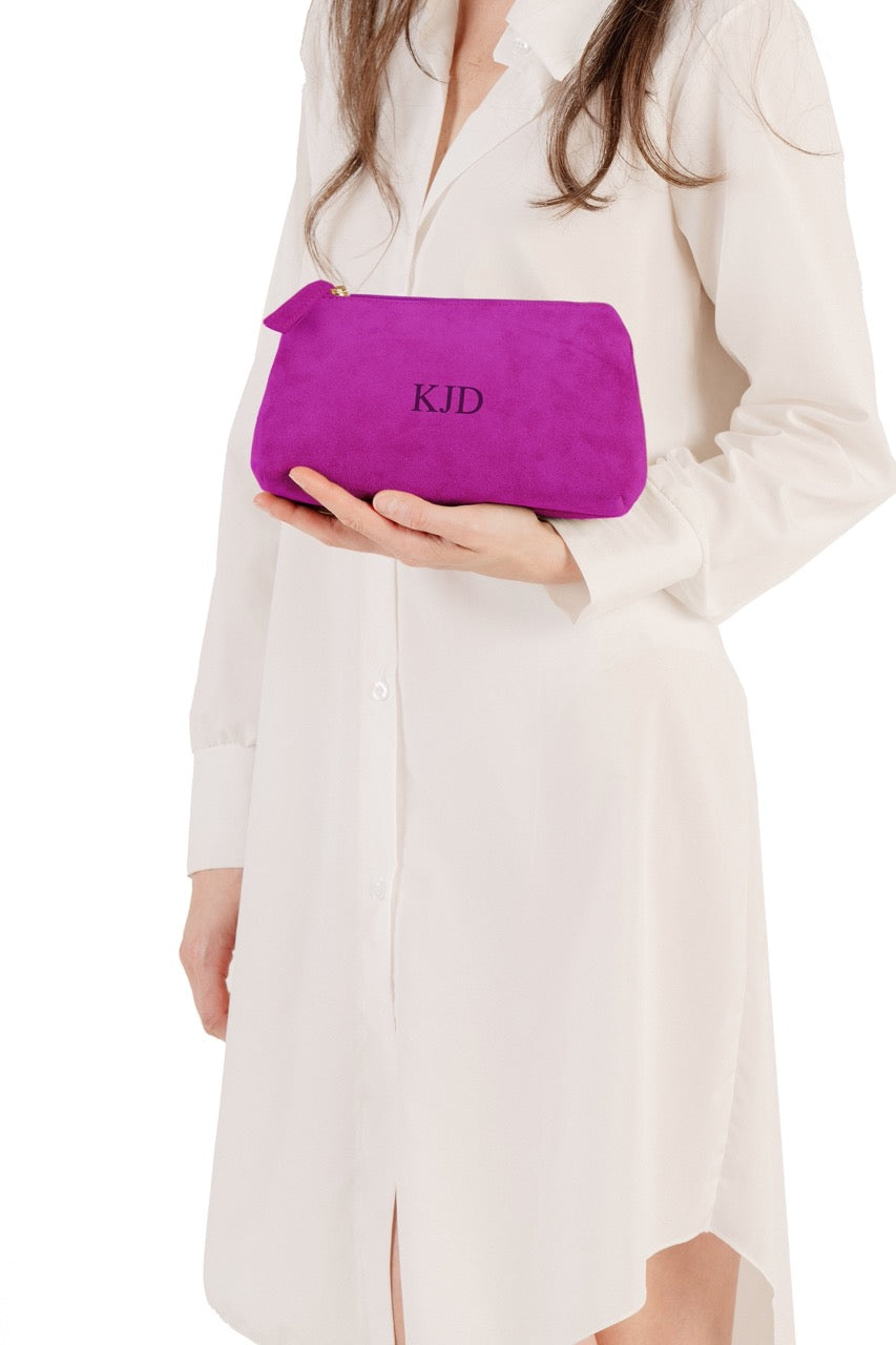 Trousse de maquillage avec votre monogramme unique, Emmy Boo