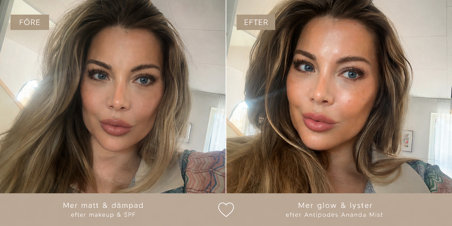 När mineral SPF mattar ner huden — så får jag tillbaka glow, naturligt