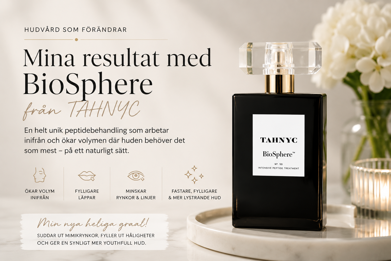 BioSphere från TAHNYC – hudvårdsprodukten som fullständigt förändrade min rutin