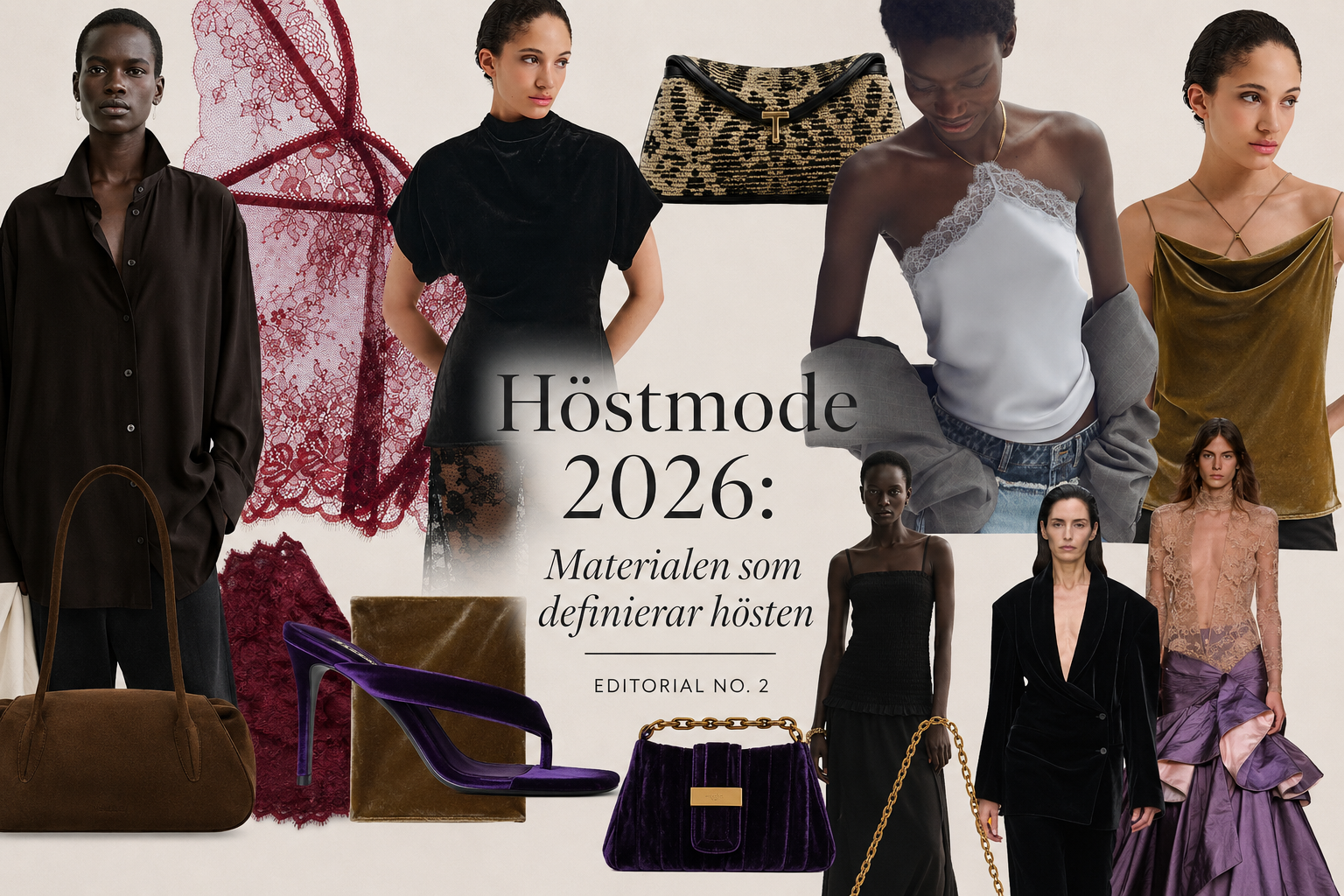 Höstmode 2026: Materialen som definierar hösten | Editorial No. 2