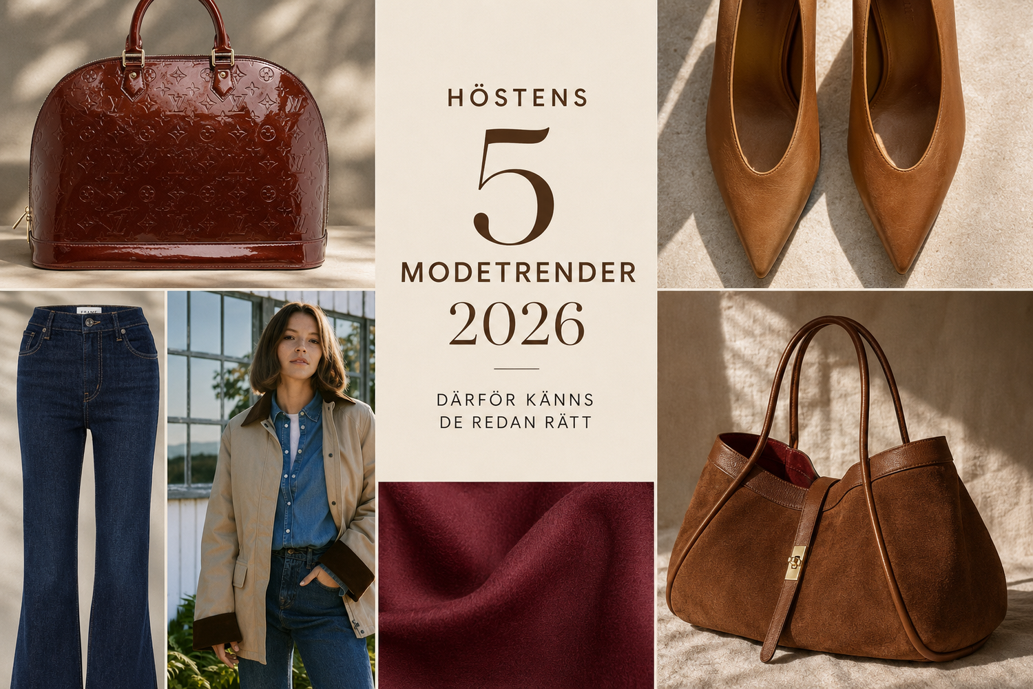 Höstens 5 modetrender 2026 – därför känns de redan tidlösa